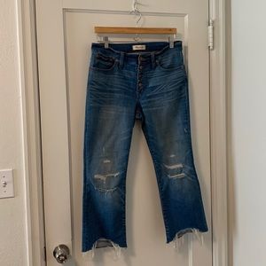 Madewell Cali Demi Boot Jeans